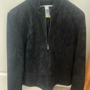 PURSUITS, LTD. Jackets - MEDIUM BROWN AND BLACK ZIPPER OR BUTTON STYLE